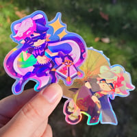 Image 1 of Callie and Marie Holo Stickers