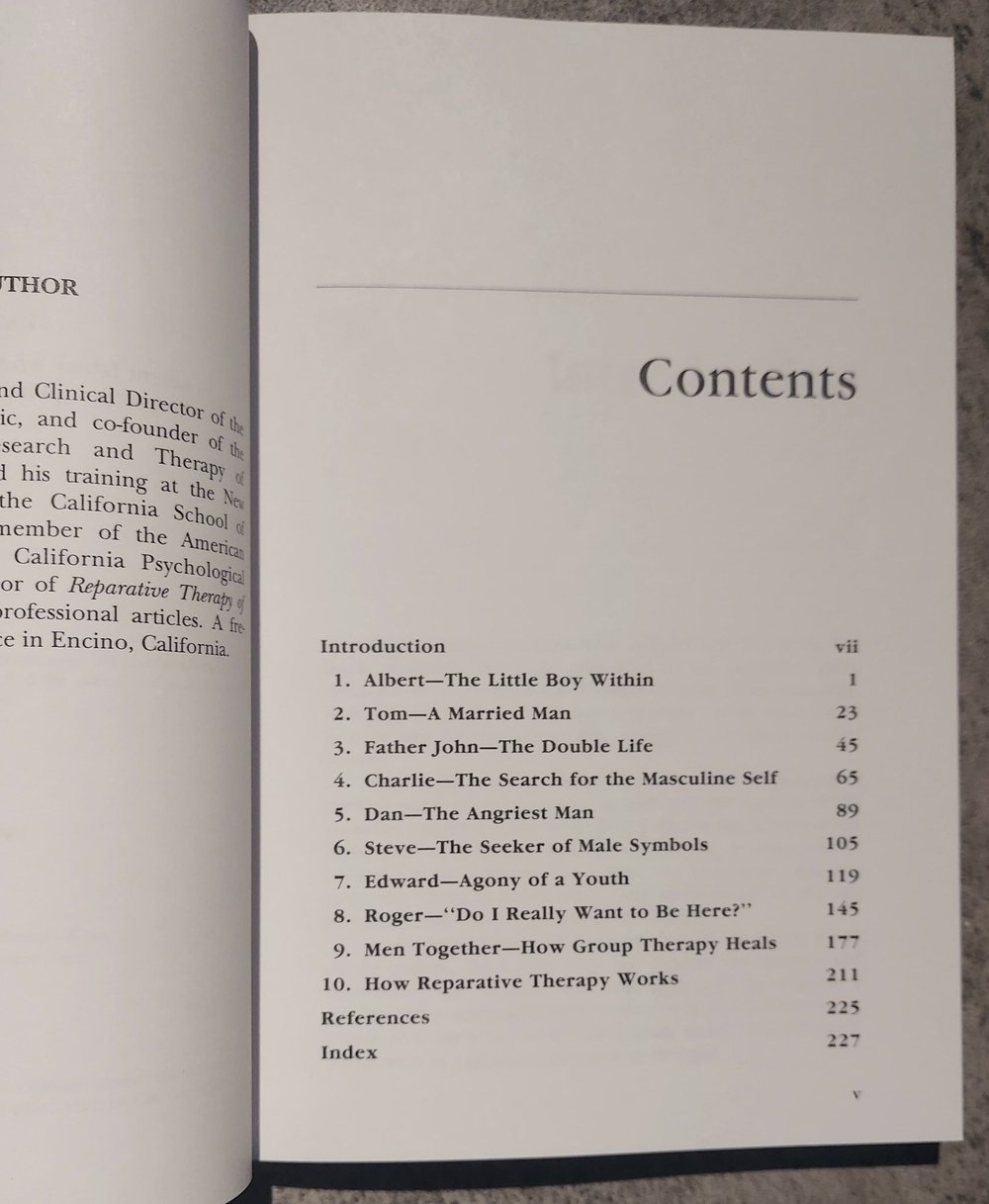 Healing Homosexuality: Case Stories of Reparative Therapy, by Joseph Nicolosi