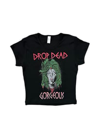 Image 1 of 'Drop Dead Gorgeous Medusa' Baby Crop Top