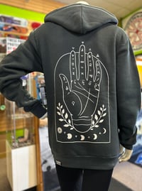 Image 1 of PL Palmistry Back Rocker Hoodie 