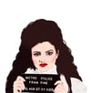 Bad Gyal Fran Vinyl Sticker