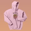 NEW AGE SMILEY HOODIE (LIGHT PINK)