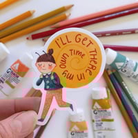 Image 3 of Snail Girl Sticker