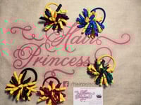 Image 3 of All schools twirly hair tie - short