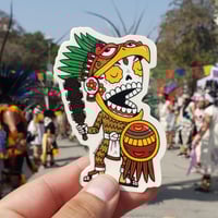 Guerrero Águila Clear Vinyl Sticker