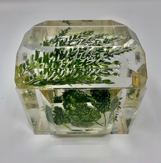 Image of Painted Mini Victorian Box- custom order only