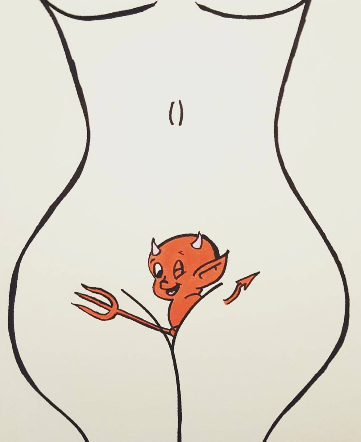Image of I’m a Good Girl Print