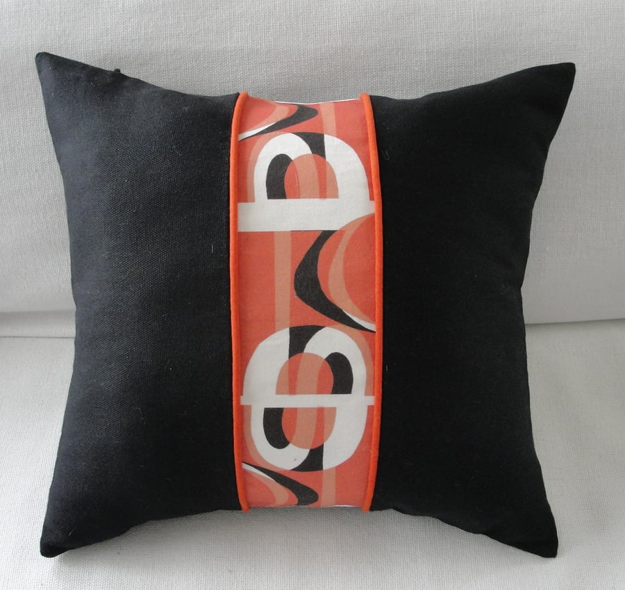 Image of Downtown Orange jazz cushion