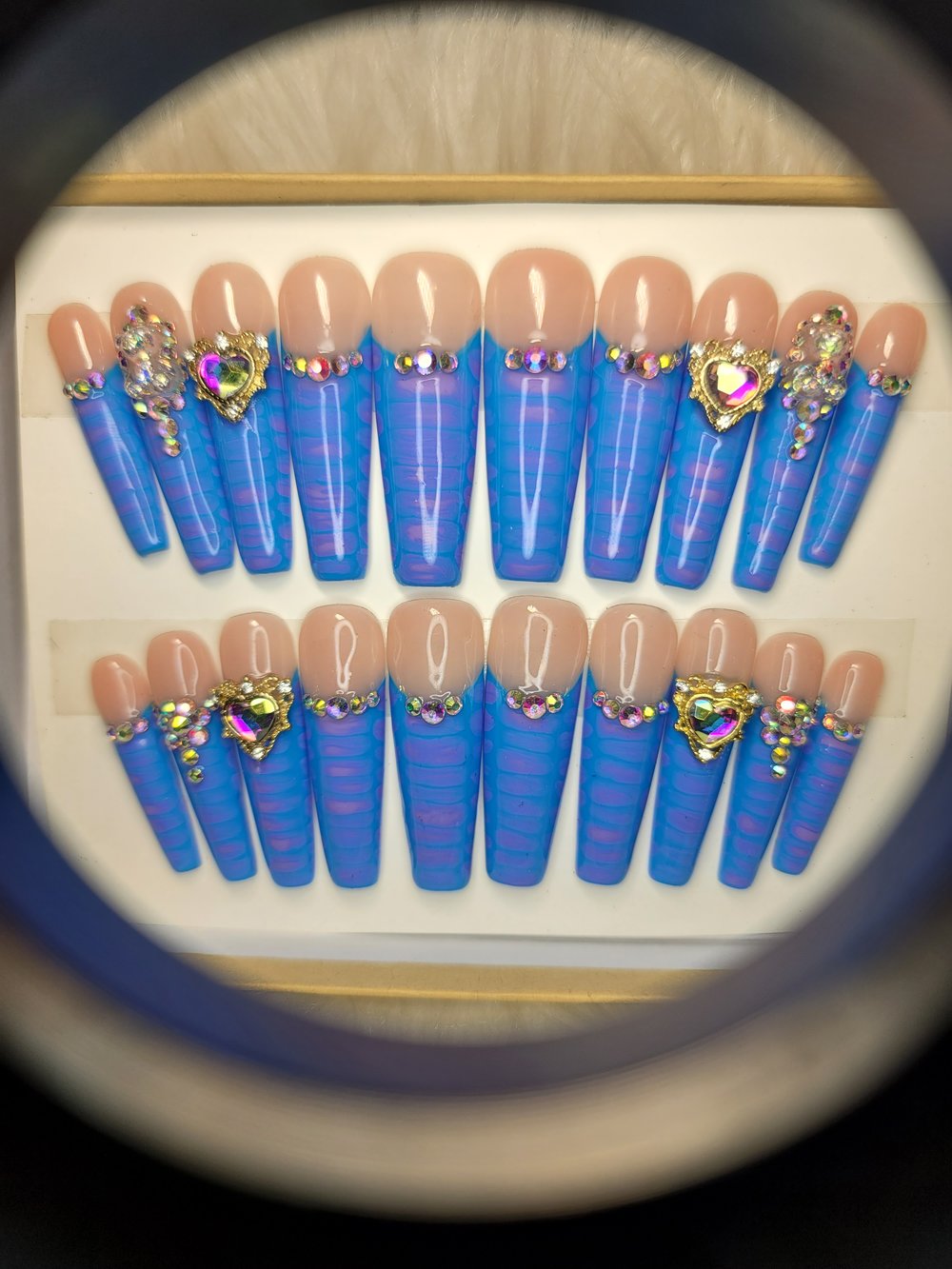 Image of Blue snakes 