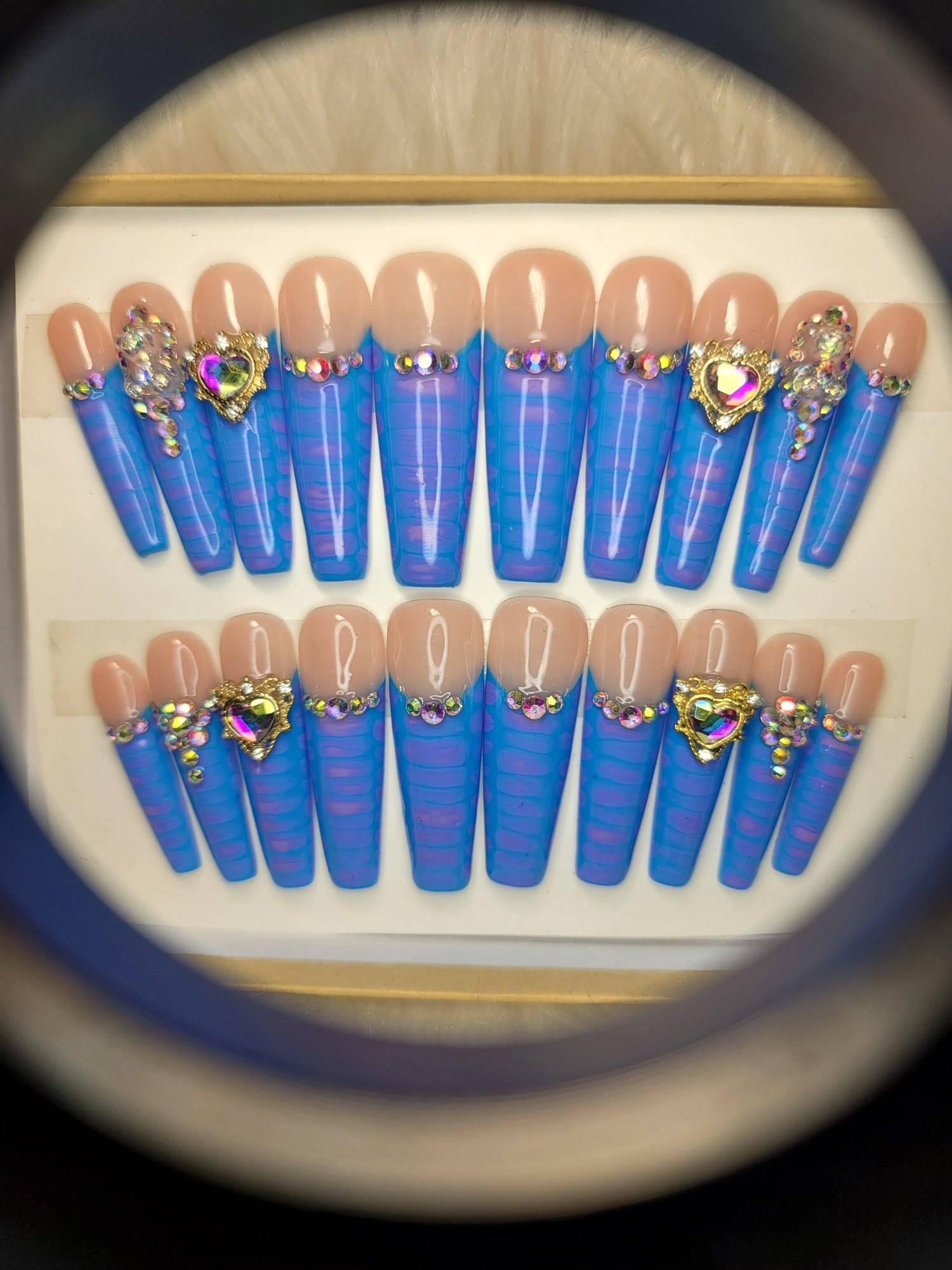 Image of Blue snakes 