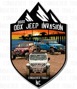 Image of OBX Jeep Invassion 2022 - Event Badge
