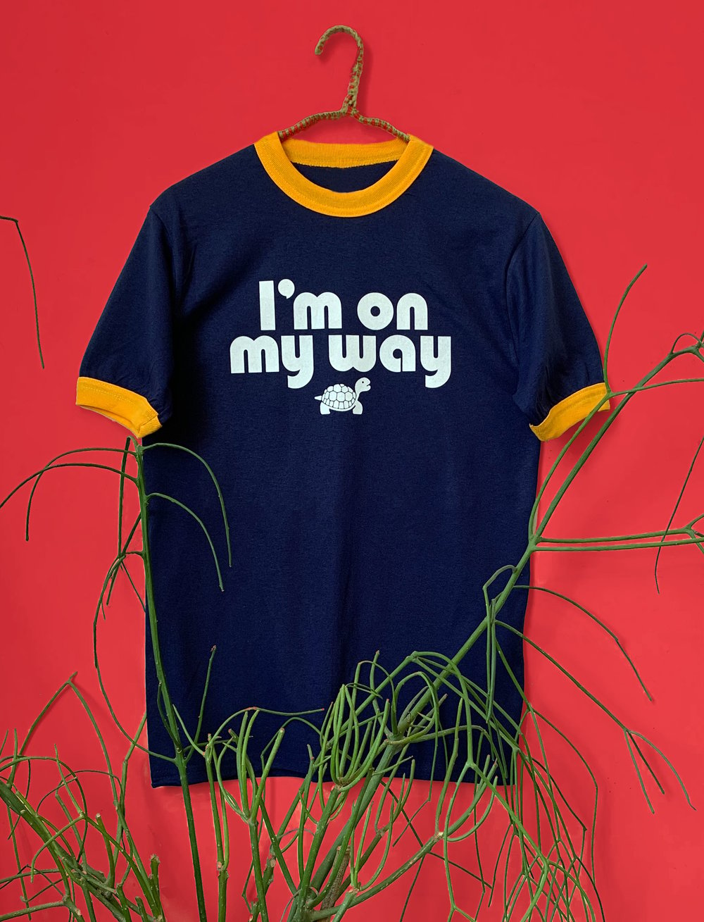 I'm On My Way Ringer Tee - Unisex