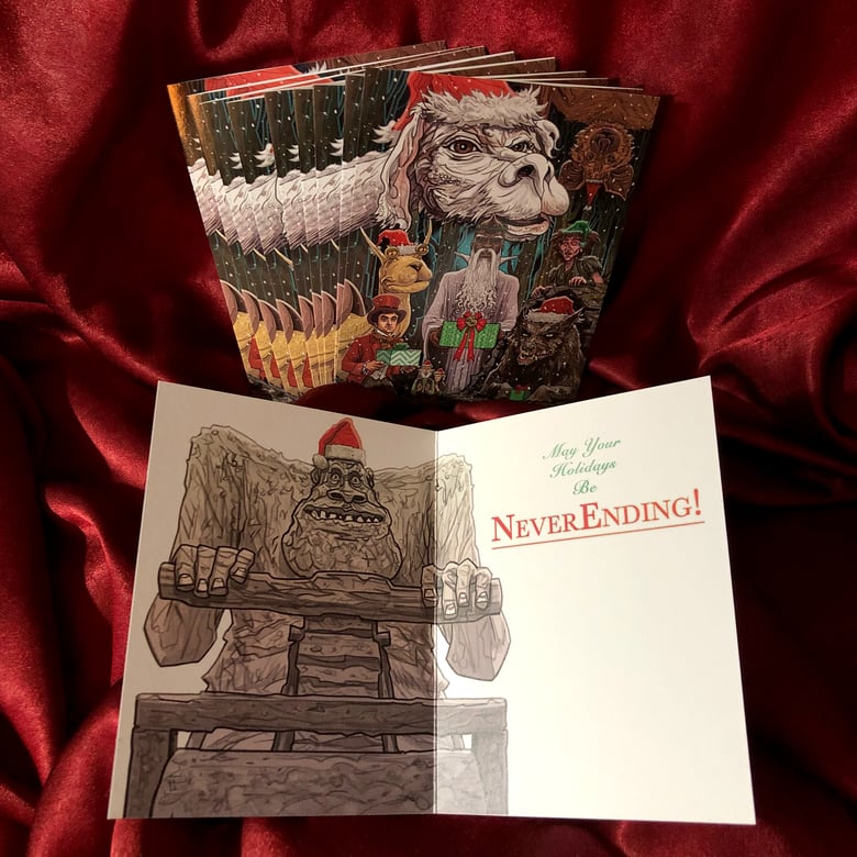 Image of 10 PACK - The NeverEnding CHRISTMAS CARDS!