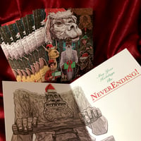 Image 2 of 10 PACK - The NeverEnding CHRISTMAS CARDS!