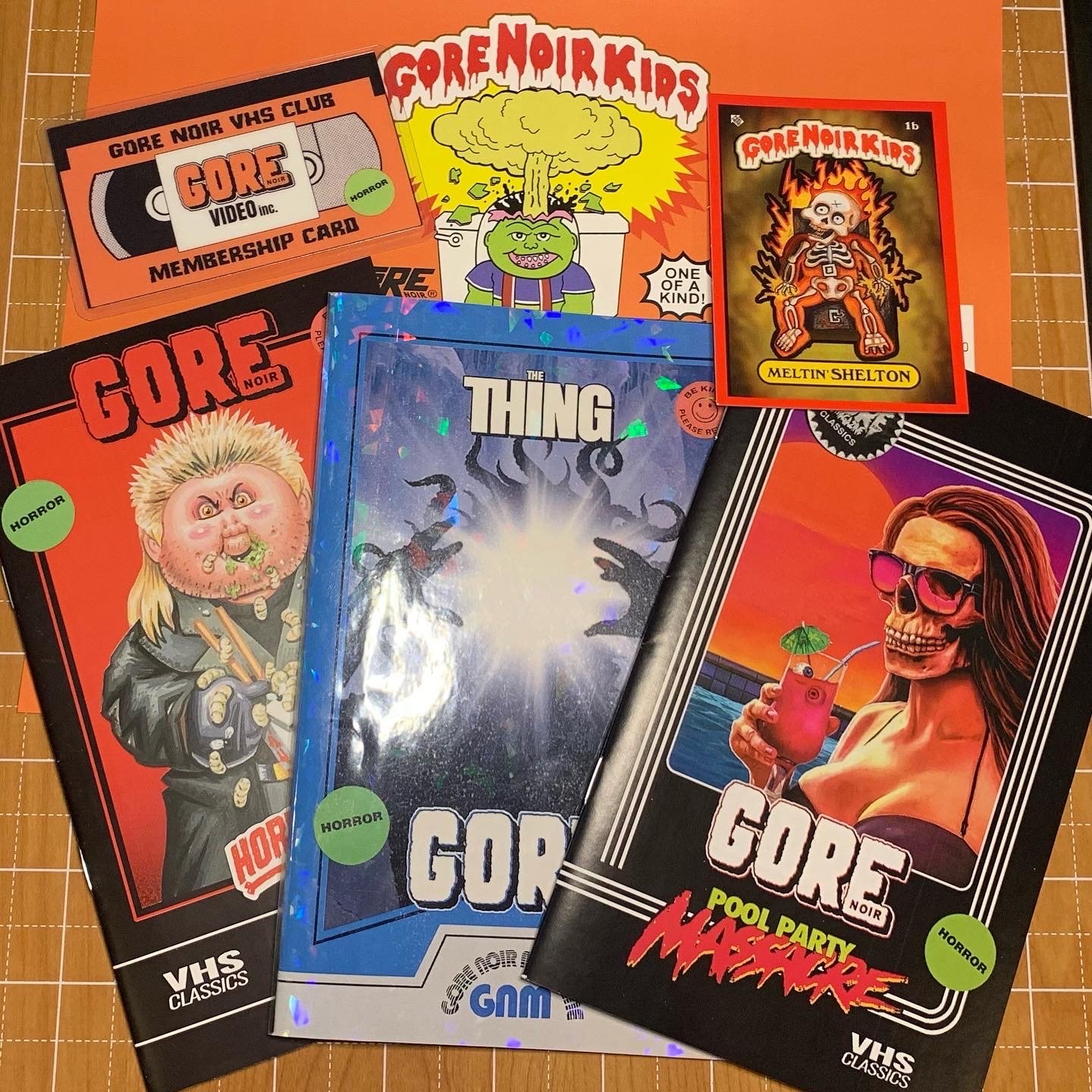 Image of GPK Parody VHS Magazine Pack Series One