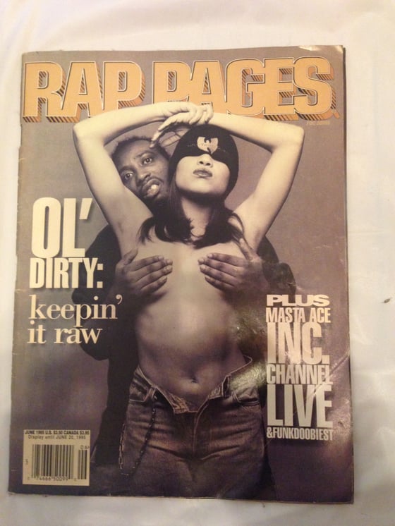 Image of Rap Pages Magazine  - June 1995