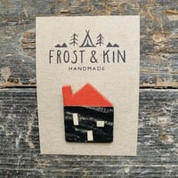 Image 2 of Black House Brooch