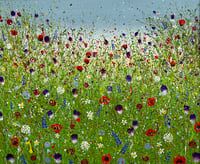 Image 2 of 'Wild Flower Garden' Limited Edition Mounted Print