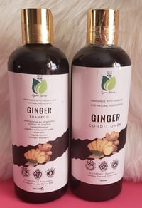 Anti-Dandruff Ginger Shampoo and Ginger Conditioner combo
