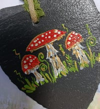 Image 2 of Fly Agaric gold & green