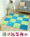  Play mat, foam play mat for babies, non-toxic Soft EVA Puzzle Plush Tiles Floor Mat