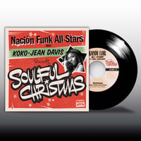 Image 1 of Nación Funk All-Stars Feat. Koko-Jean Davis "Soulful Christmas" 7"