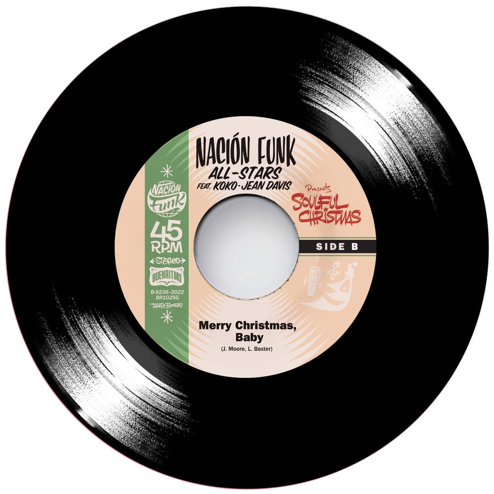 Nación Funk All-Stars Feat. Koko-Jean Davis "Soulful Christmas" 7"