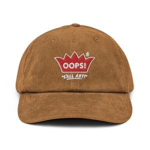 "Oops S'All Art!" Corduroy hat (Four Color Options)