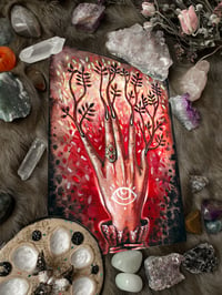 Image 1 of Red Garden Witch  Art Print 