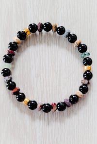 Image 1 of  Gold Onyx Bracelet