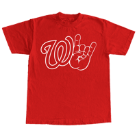 Image 1 of Hayward Strong - "Hayward West" in Red T-Shirt