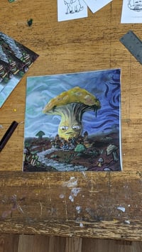 Image 3 of "Shroom's Village" Print