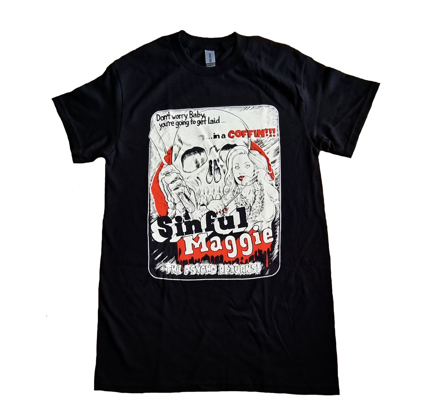 Image of Pyscho Movie Poster T- Shirt