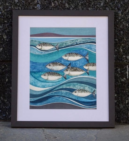 Image of Original framed watercolour painting