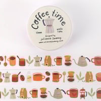 Image 1 of Coffee Time Washi Tape