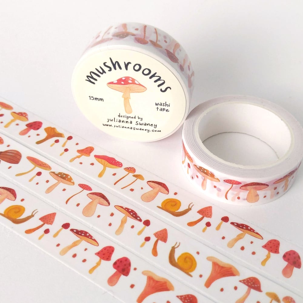 Image of Mushrooms Washi Tape