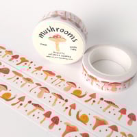 Image 3 of Mushrooms Washi Tape