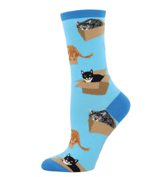 Image of Cat in a Box Socks