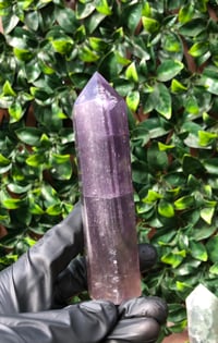 Image 4 of RAINBOW FLUORITE TOWER (4-6 IN) - MEXICO
