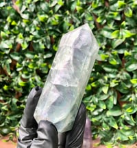 Image 1 of RAINBOW FLUORITE TOWER (4-6 IN) - MEXICO