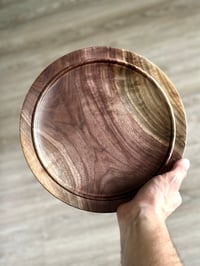 Image 4 of Black Walnut Wooden Platter