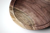 Image 2 of Black Walnut Wooden Platter