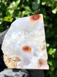Image 3 of FIRE AGATE DECORATION POLISHED - MEXICO 
