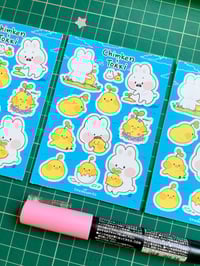 Image 2 of Chimken & Tokki Sticker Sheet