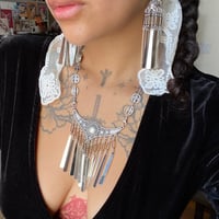 Image 3 of CALYPSO TOPAZ WINDCHIME EARRINGS 