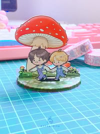 Image 2 of Vmin In Mushroomland Wooden Standee [2nd Batch]