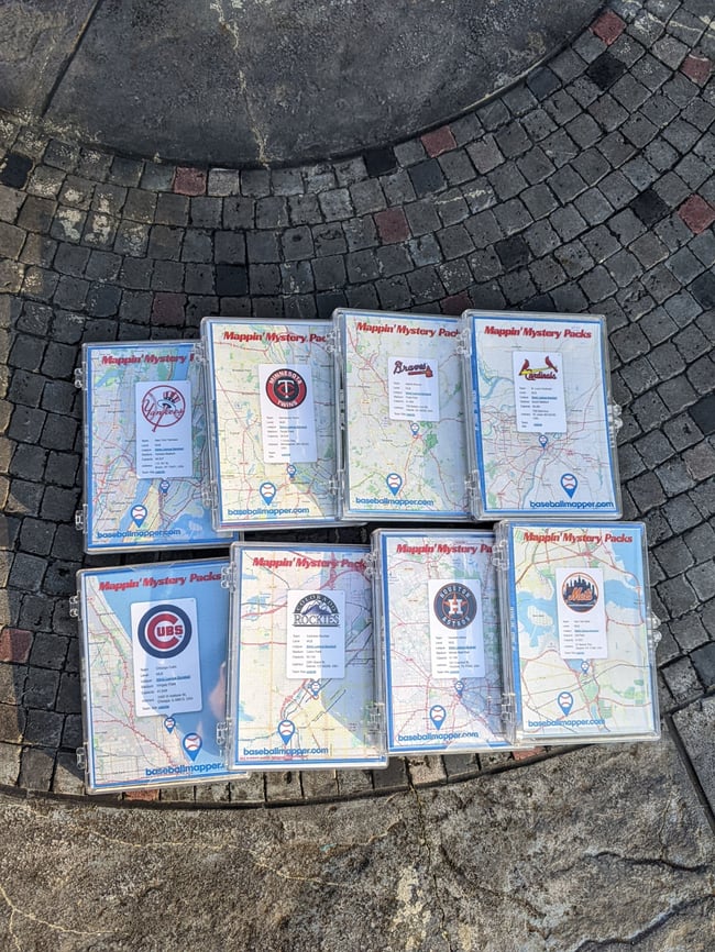 Mappin' Mystery Packs of Cards