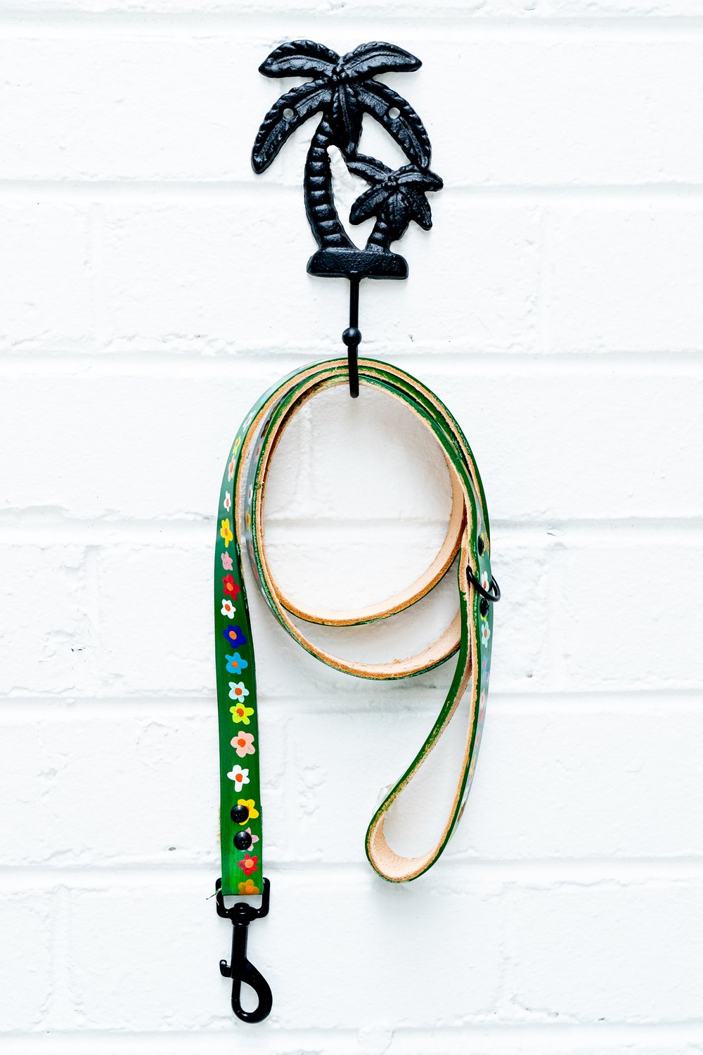 'Jade's Bouquet' Leather Lead