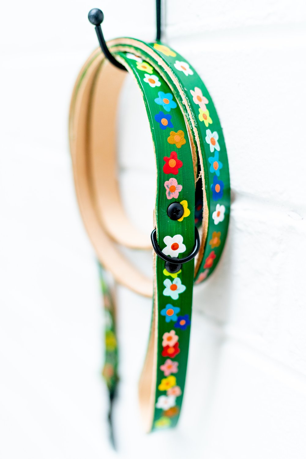 'Jade's Bouquet' Leather Lead