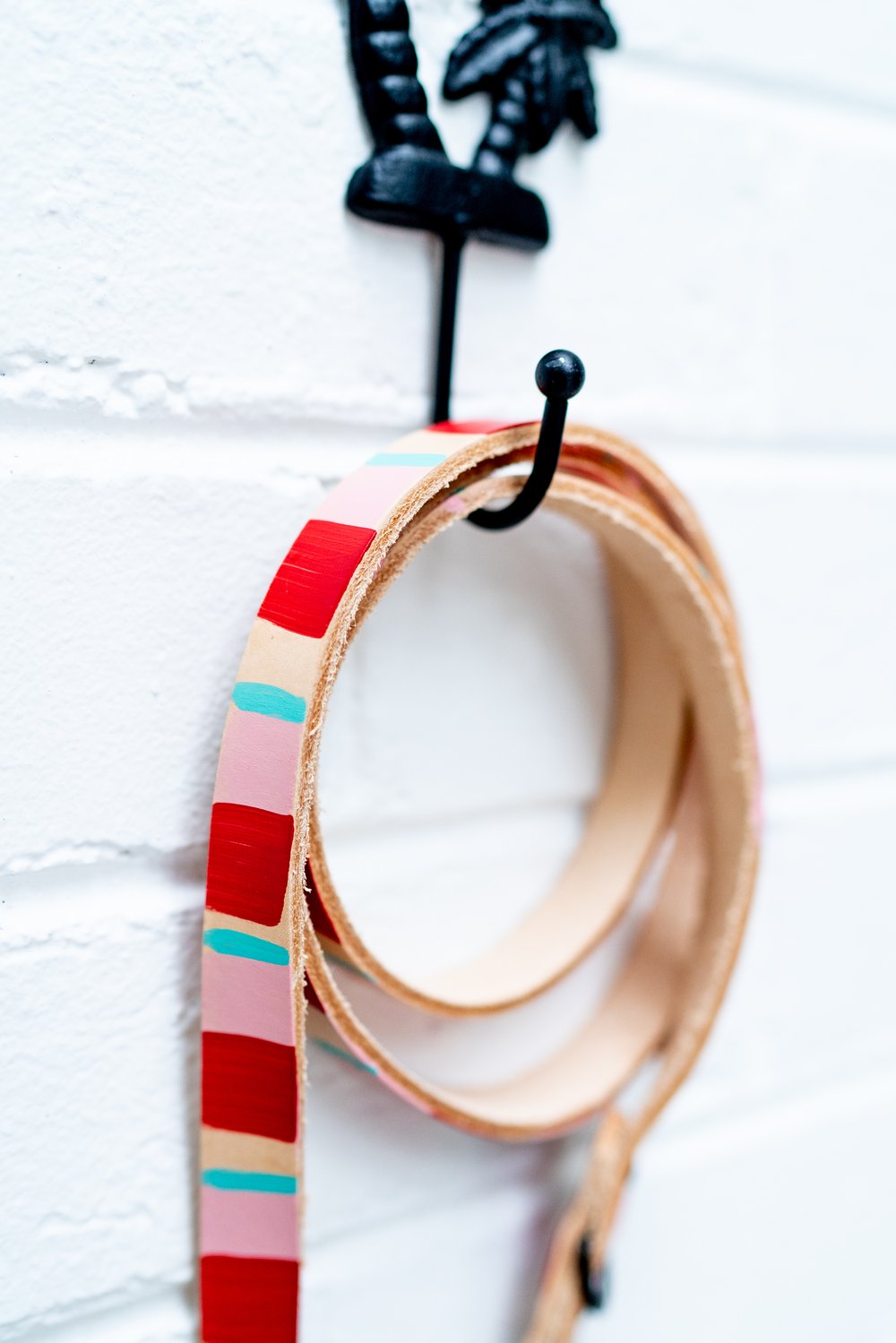 'Tommy's Streak' Leather Lead